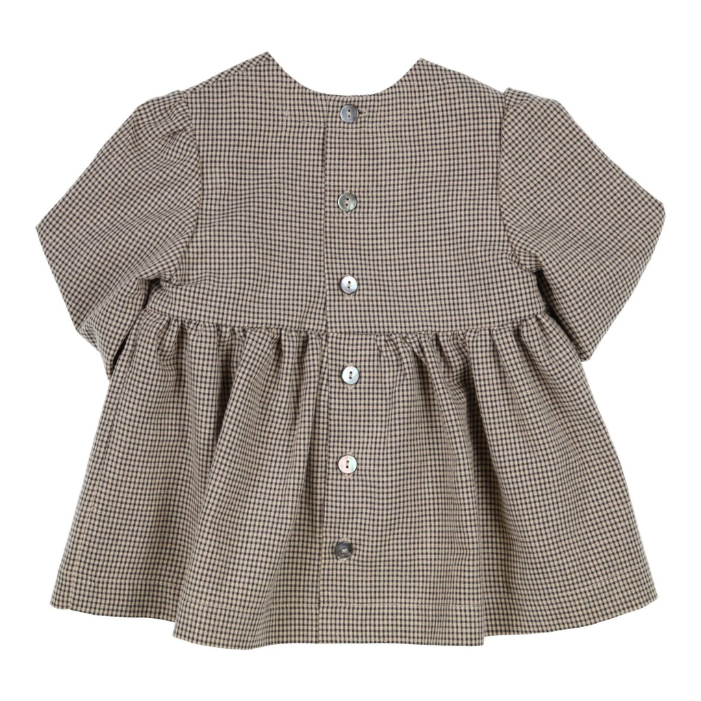 Gymp | Jurk Girls Dress Bess Beige/Black 