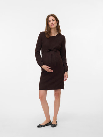 Mamalicious | Pull Mlsvala Crop Knit Top Winetasting (kopie)