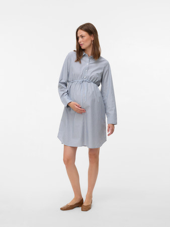 Mamalicious | T-shirt Mlleslie June Knit Top Birch Melange (kopie)