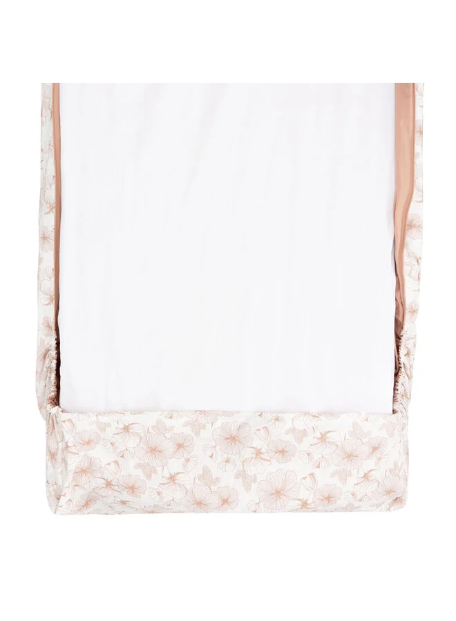 Witlof for Kids | Donsovertrek Flower Powder Tuck-Inn 100x135cm    