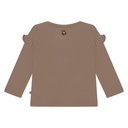 Babyface | T-shirt Girls Baby T-shirt Longsleeve Sepia