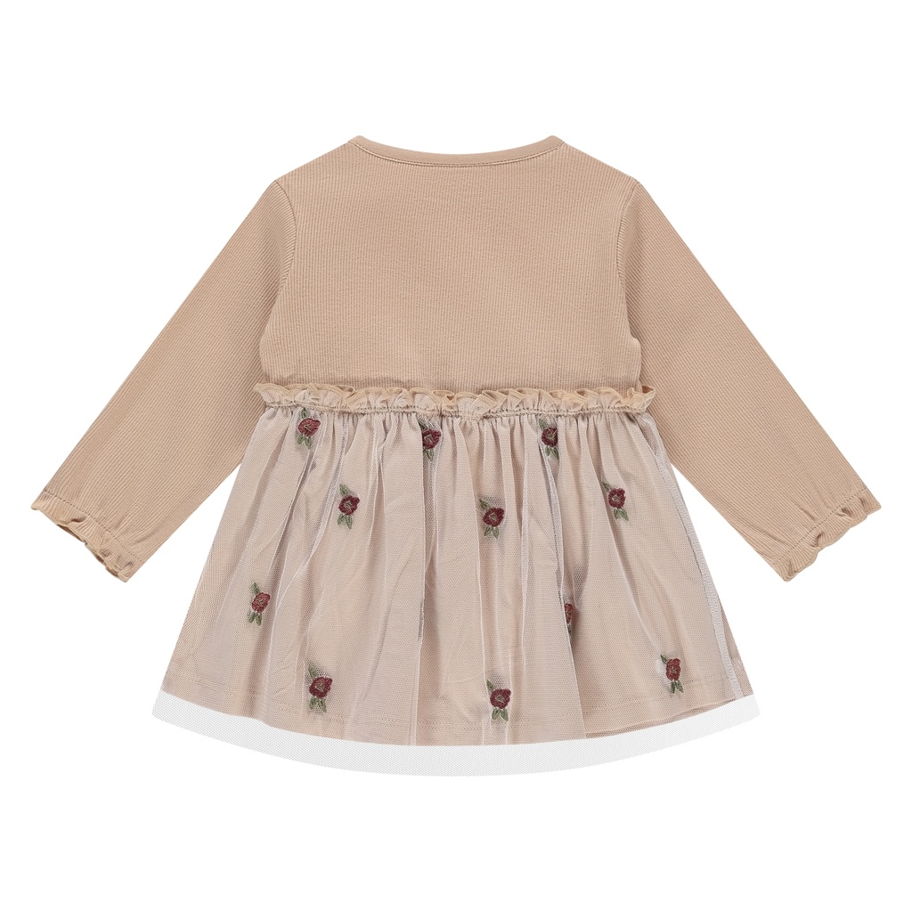 Babyface | Jurk Girls Baby Dress Nude