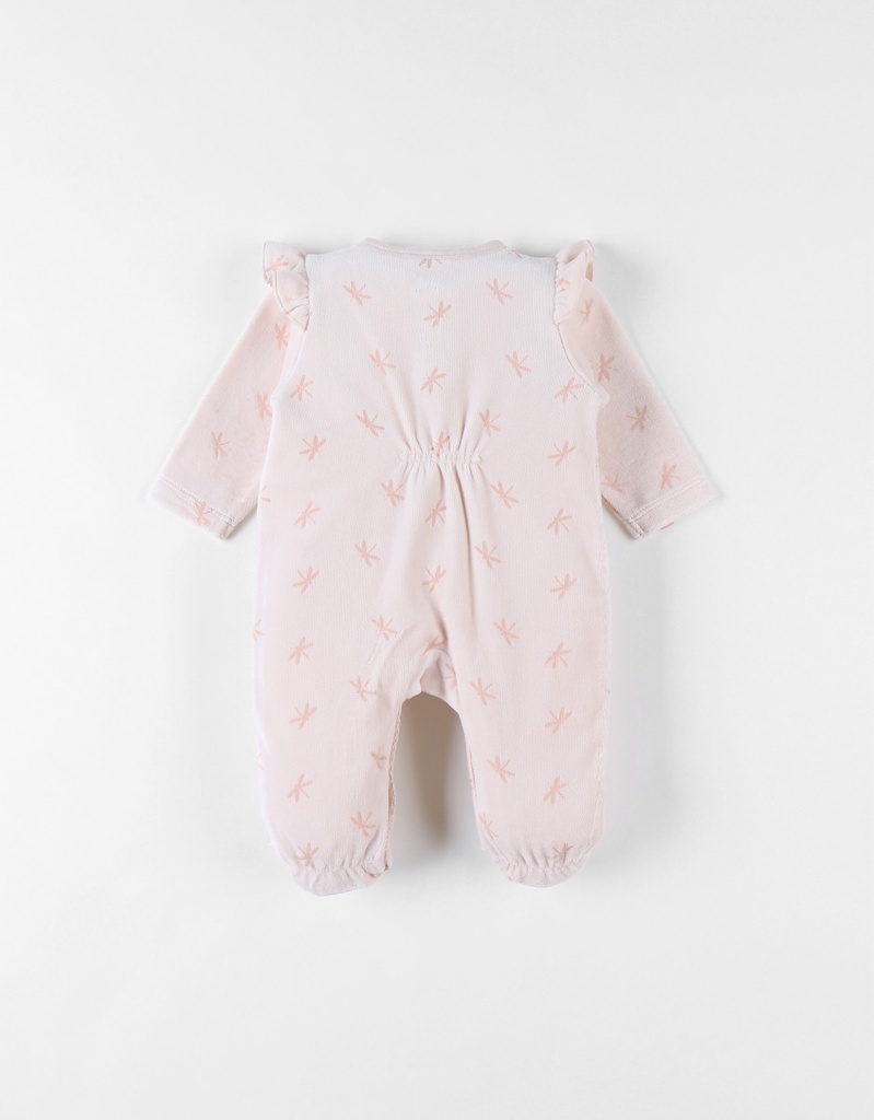Noukies | Pyjama Popsie Gigi & Louli Fluweel Popsie Roze
