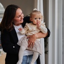 Dirkje | Broekkous Girls Lovely Tights Off White/Sand