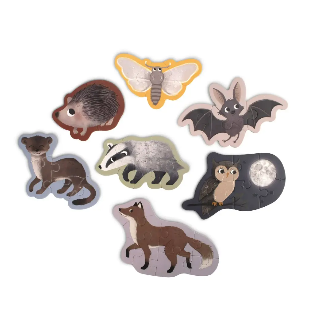 BB&Co | Glow-In-The-Dark Puzzel – Bosvrienden Van Filibabba