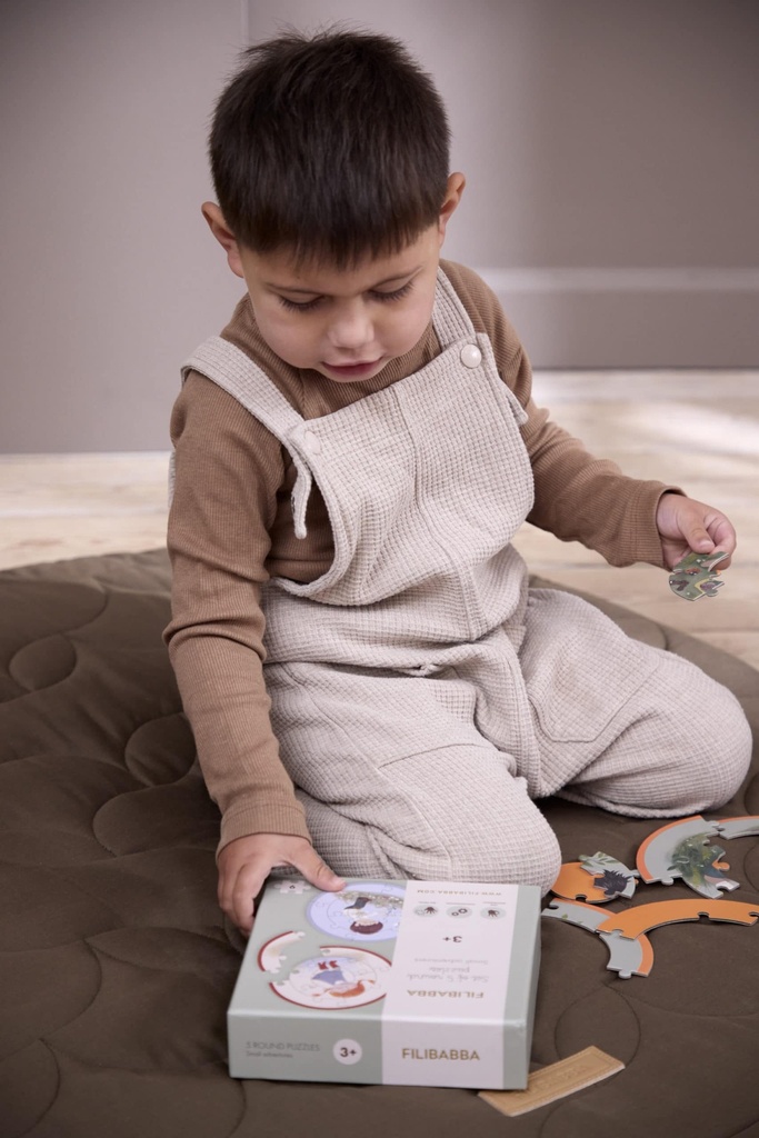 BB&Co | Set Van 5 Ronde Puzzels Kleine Avonturiers Van Filibabba
