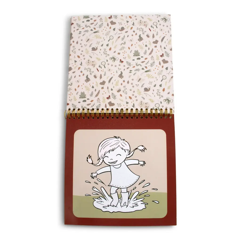 BB&Co | Mijn Kleurboek Met Waterverf Bos Van Filibabba