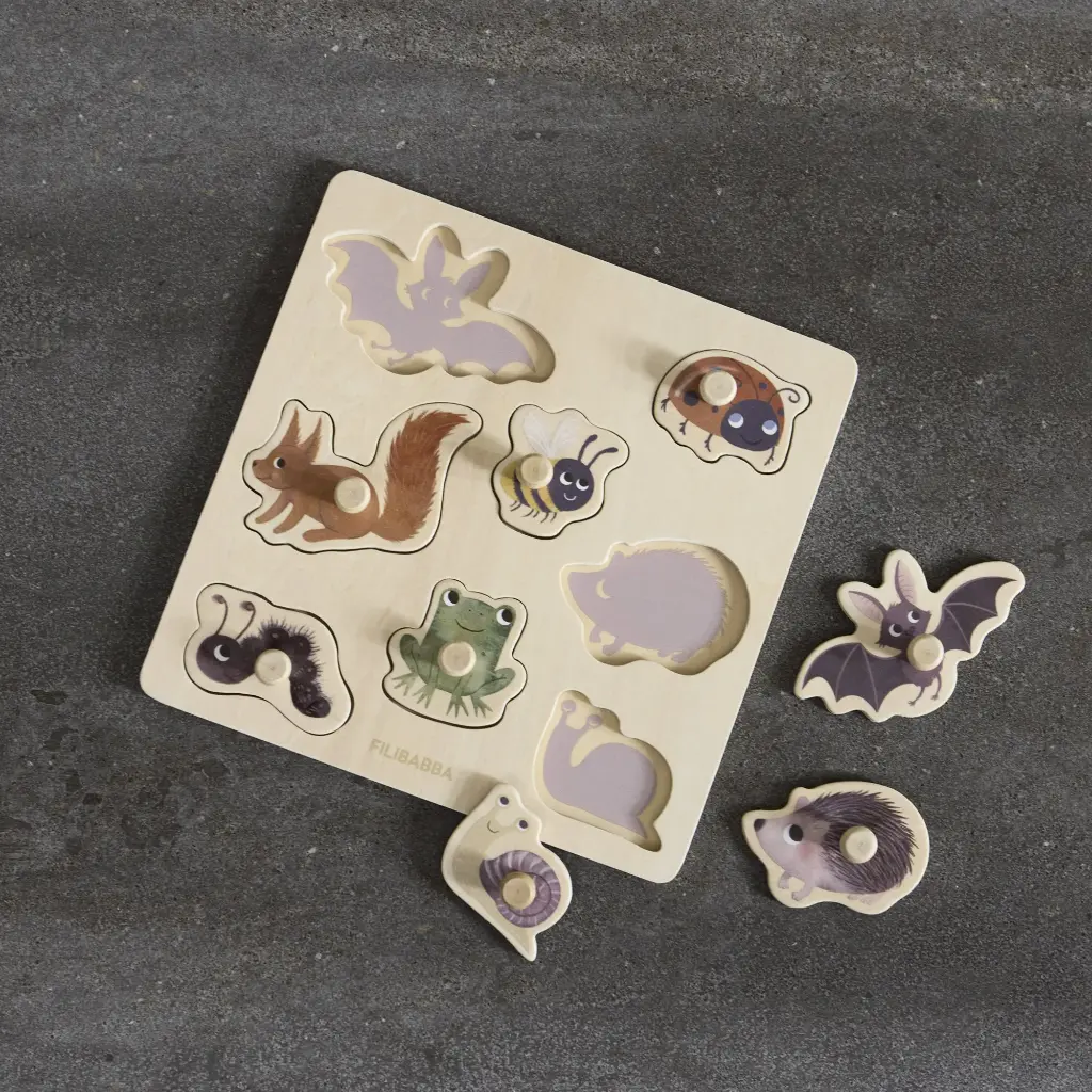 BB&Co | Houten Puzzel Bosvrienden Van Filibabba