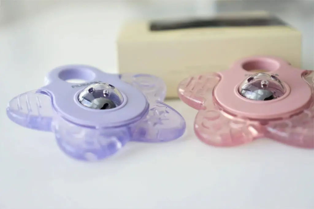 BB&Co | Verfrissende Bijtring In Stervorm, Set Van 2 Roze Van Filibabba