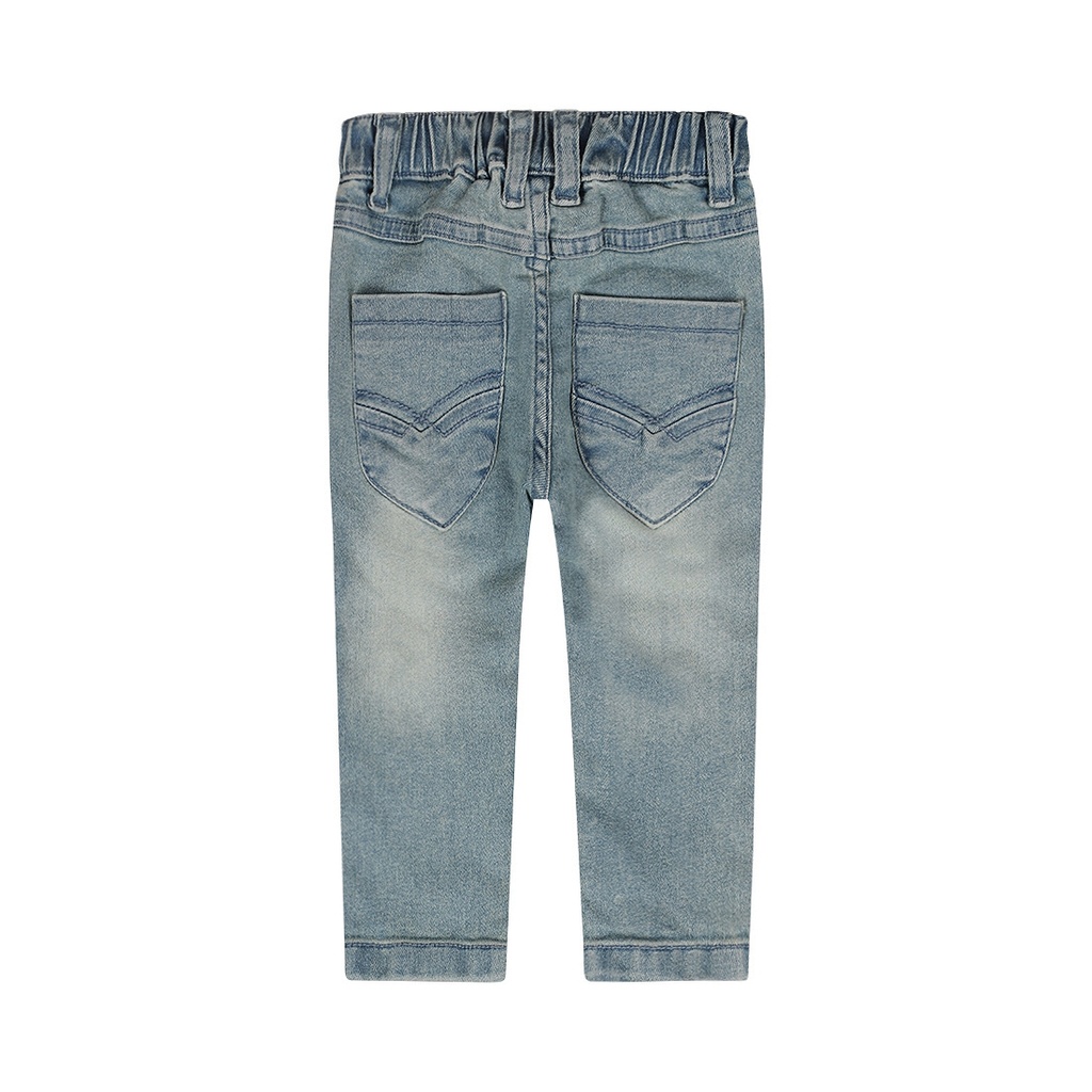 Dirkje | Broek Girls Jeans Loose Fit Blue