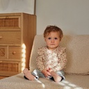 Dirkje | Pull Girls Pretty Berry Sweater Beige Grey