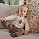 Dirkje | T-shirt Girls Berry T-shirt Longsleeve Off White