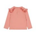 Dirkje | T-shirt Girls Berry T-shirt Longsleeve Off White