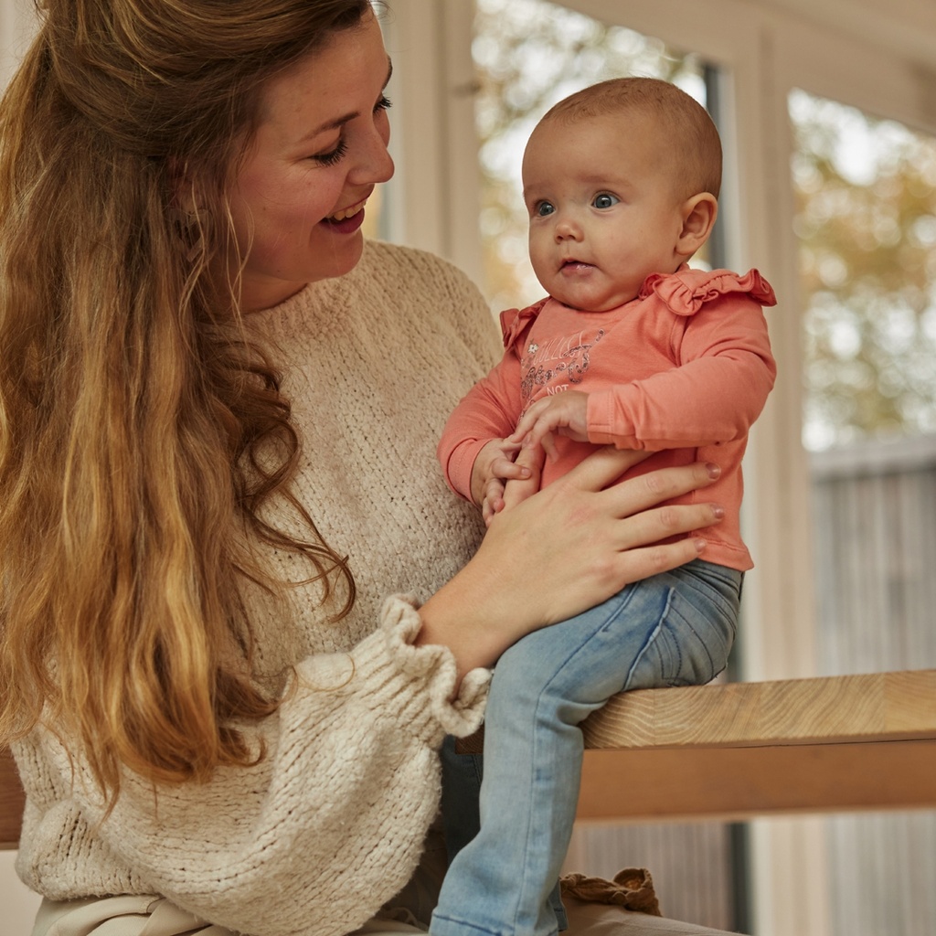 Dirkje | T-shirt Girls Berry T-shirt Longsleeve Pink