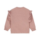 Dirkje | Pull Girls Little Flower Sweater Loose Fit Light Mauve