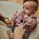 Dirkje | Pull Girls Little Flower Sweater Loose Fit Light Mauve