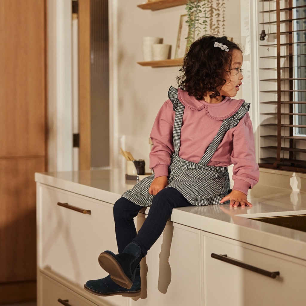 Dirkje | Pull Girls Amour Dress Mauve