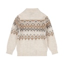 Dirkje | Gilet Boys Safari Friends Cardigan Pebble