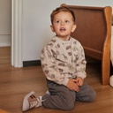 Dirkje | Broek Boys Safari Friends Trousers Loose Fit Grey