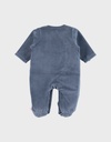 Noukies | Pyjama Jungle Fluweel Blauw