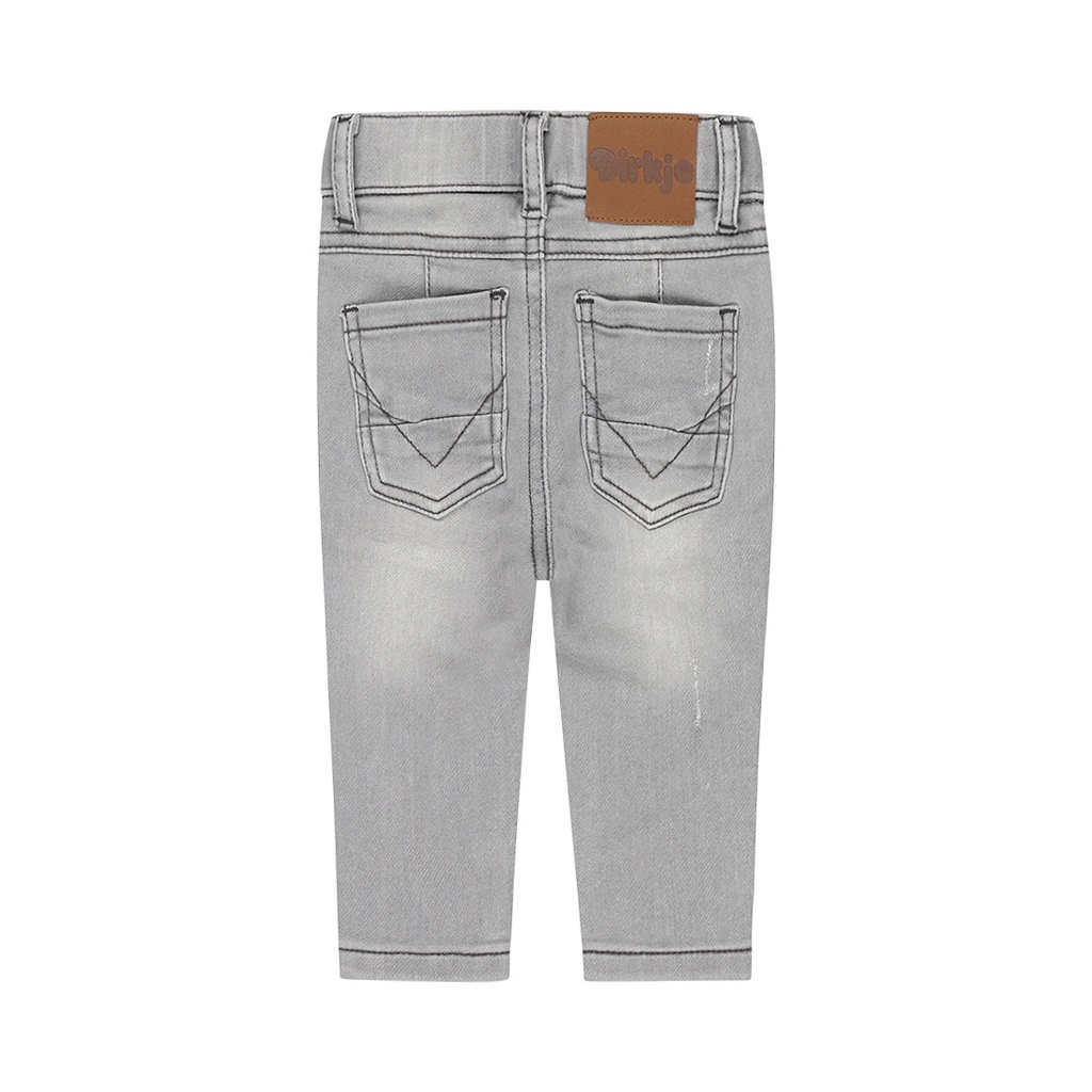Dirkje | Broek Boys Safari Friends Jeans Knitted Grey Jeans