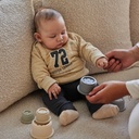 Dirkje | Outfit Boys Frosty Friends Babysuit Pebble 2-delig