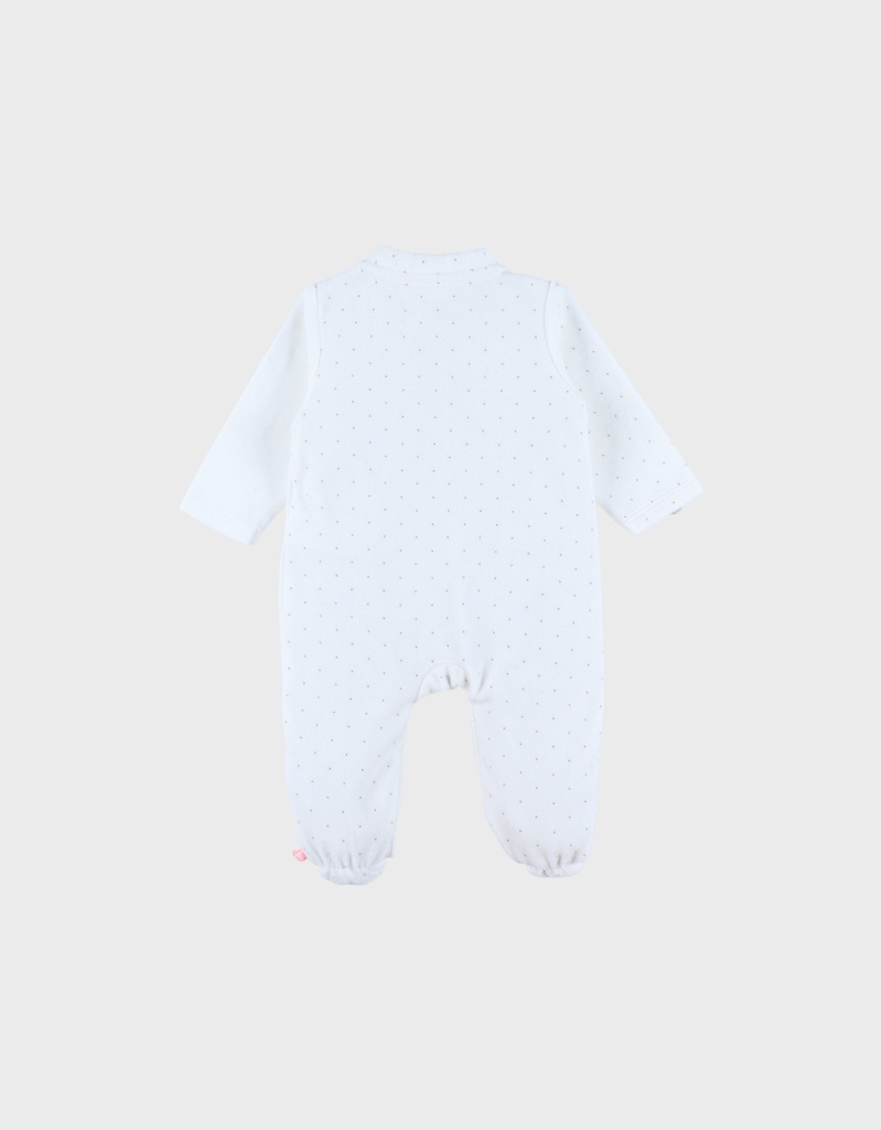 Noukies | Pyjama Lovely Bird Fluweel Uil 