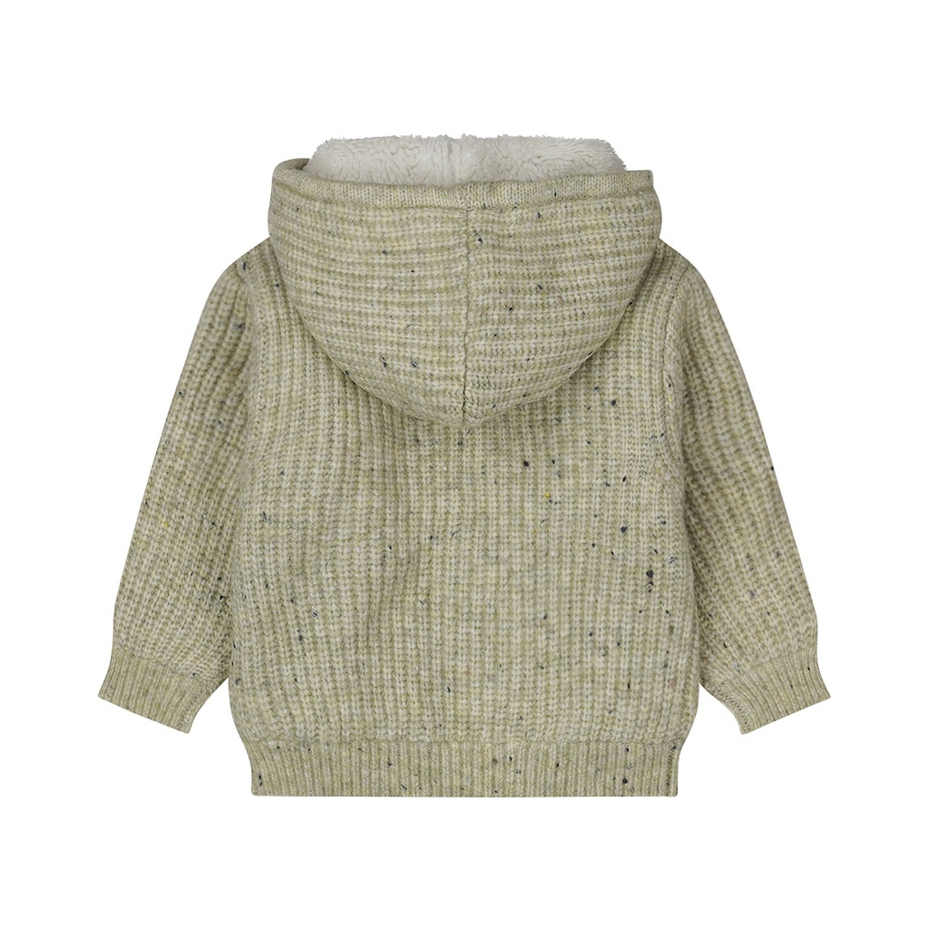 Dirkje | Jas Boys Space Outside Cardigan Light Green