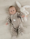Noukies | Pyjama Newborn Fluweel Beige