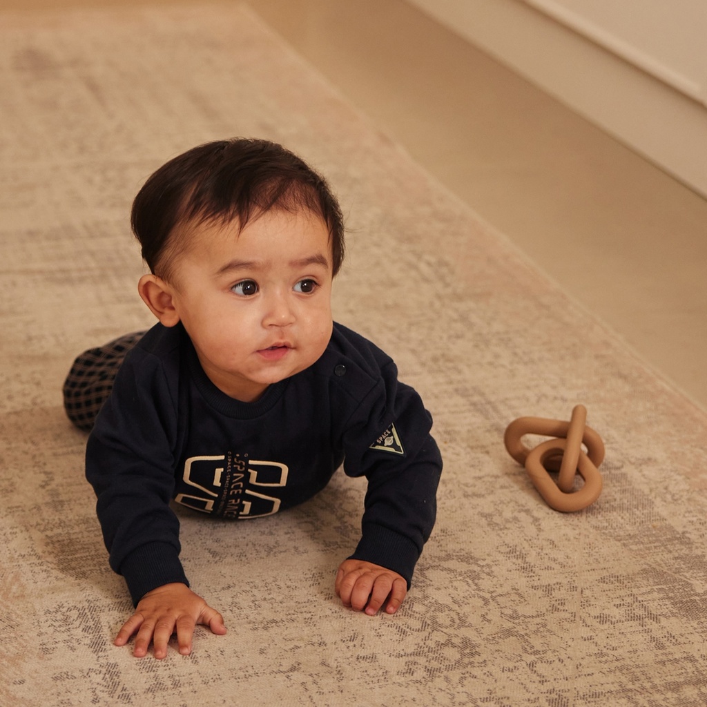 Dirkje | Pull Boys Space Sweater Navy