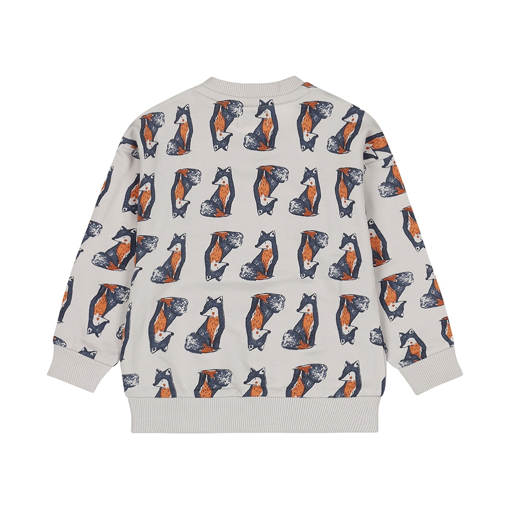 Dirkje | Pull Boys Woodland Sweater Light Grey