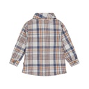 Dirkje | Hemd Boys Woodland Shirt Longsleeve Light Grey