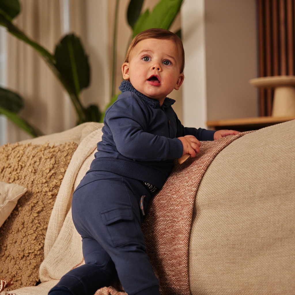 Dirkje | Pull Boys Woodland Sweater Navy