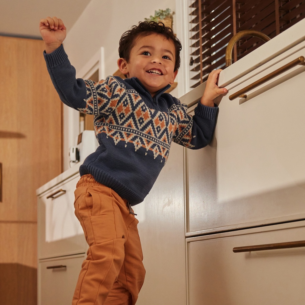 Dirkje | Broek Boys Woodland Trousers Faded Cognac