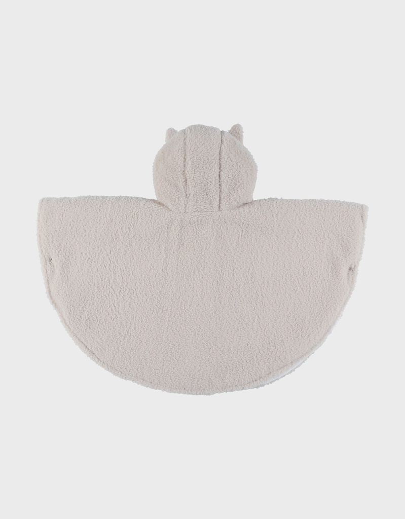 Noukies | Poncho Groloudoux met Oortjes Latte