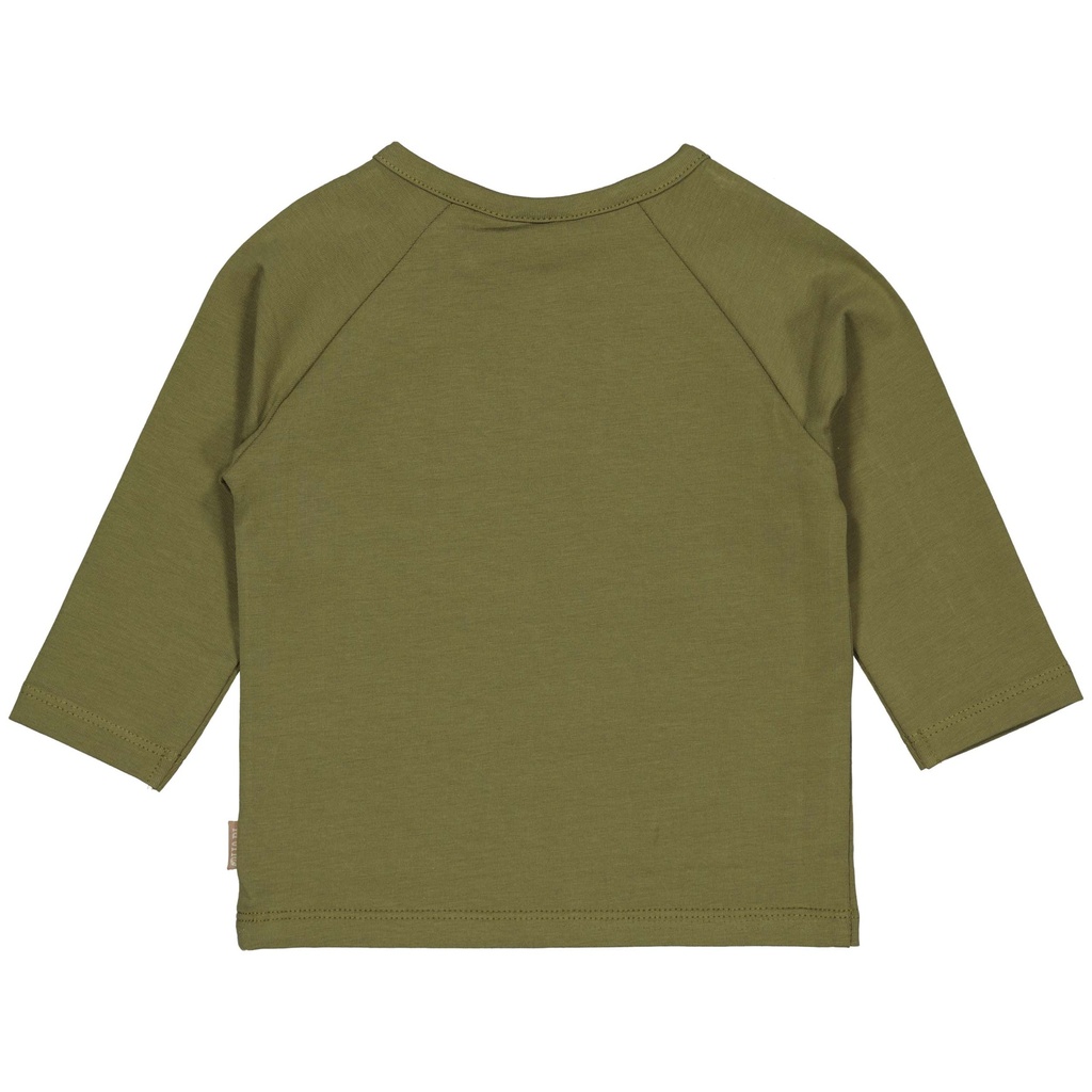 Quapi | T-shirt Boys Karel Dark Olive