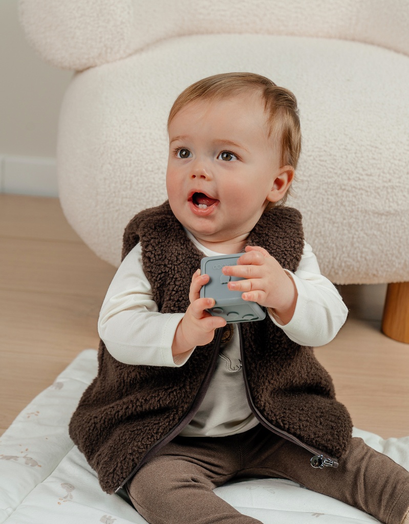 Noukies | Bodywarmer Groloudoux Chocolade