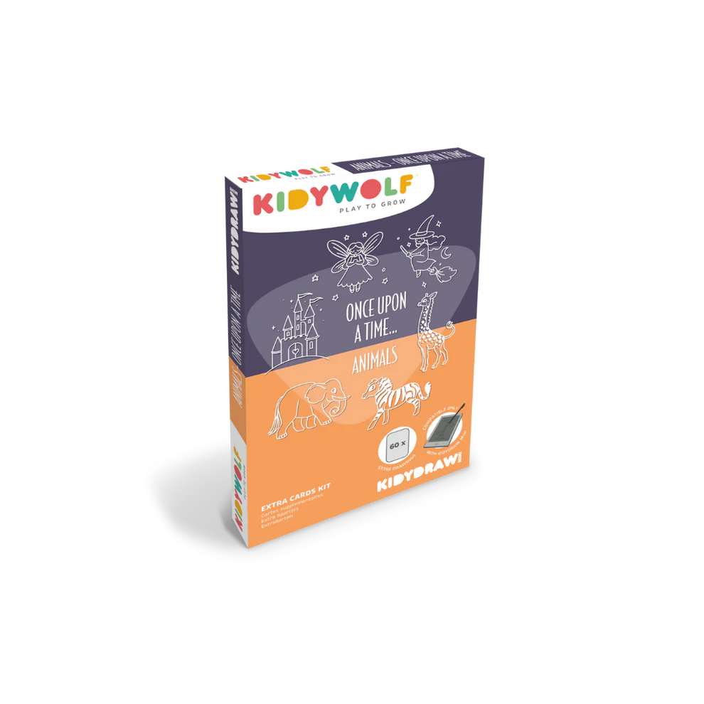 Kidywolf | Navulling Kidydraw - Mini Er Was Eens En Dieren