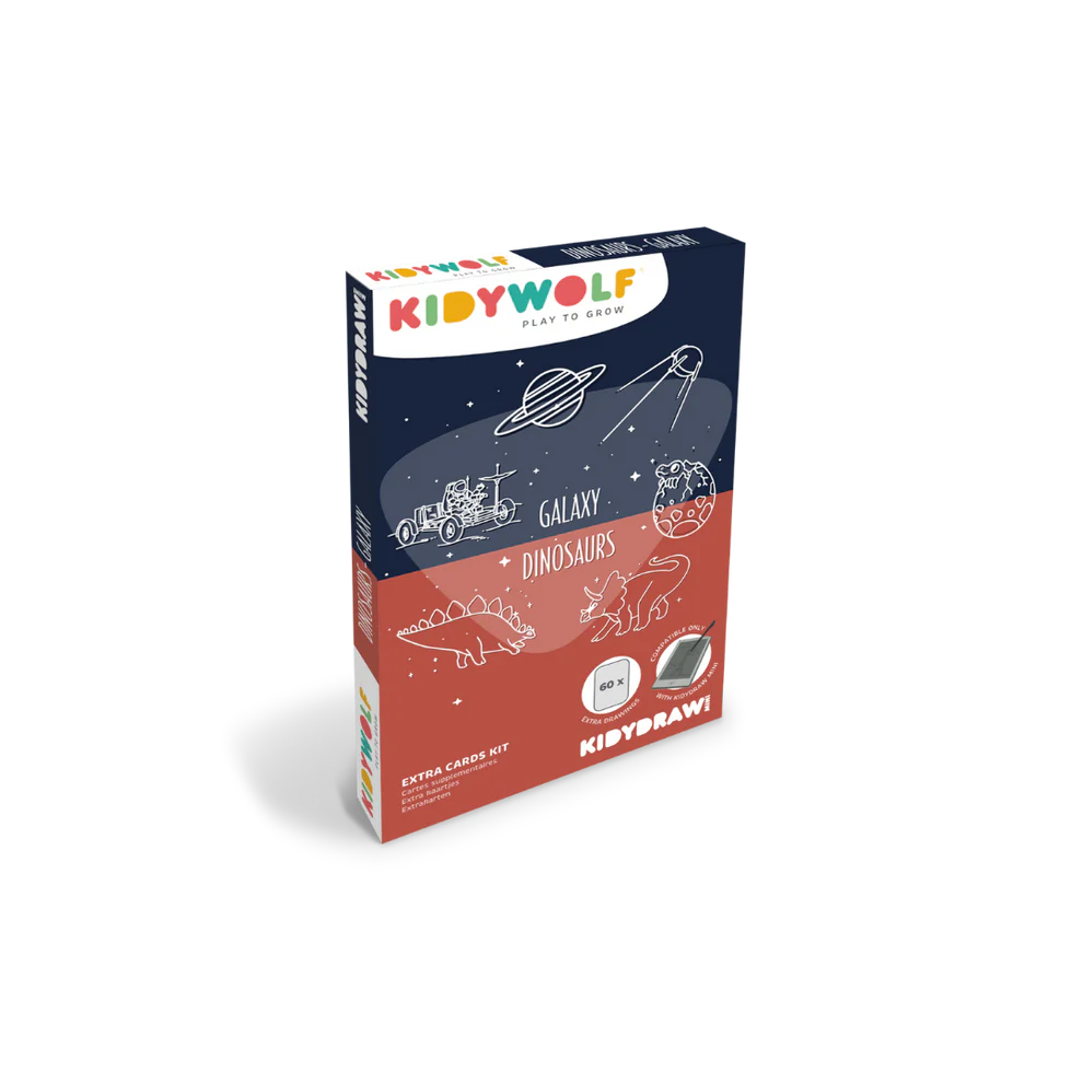 Kidywolf | Navulling Kidydraw - Mini Galaxy En Dinosaurussen