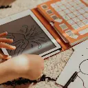 Kidywolf | Navulling Kidydraw - Mini Galaxy En Dinosaurussen