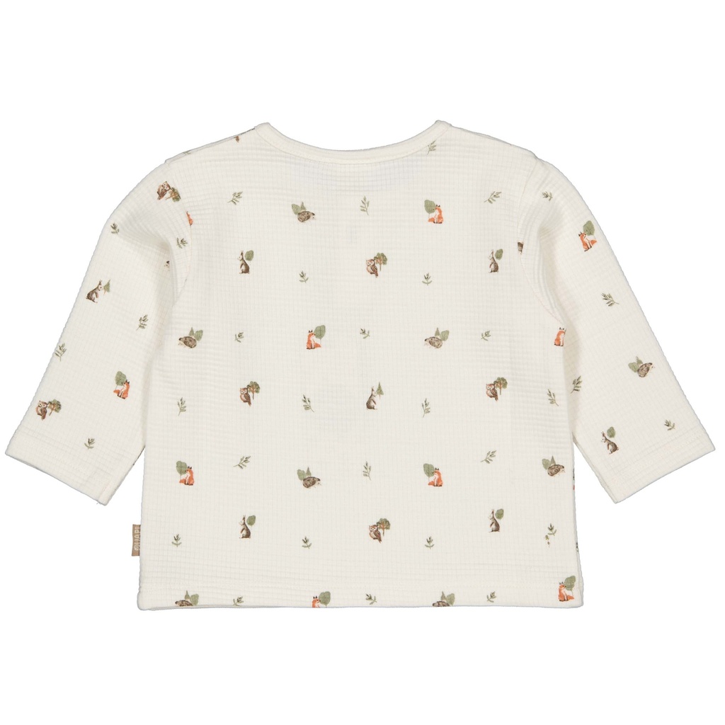 Quapi | T-shirt Boys Kenley Allover Green Sketch