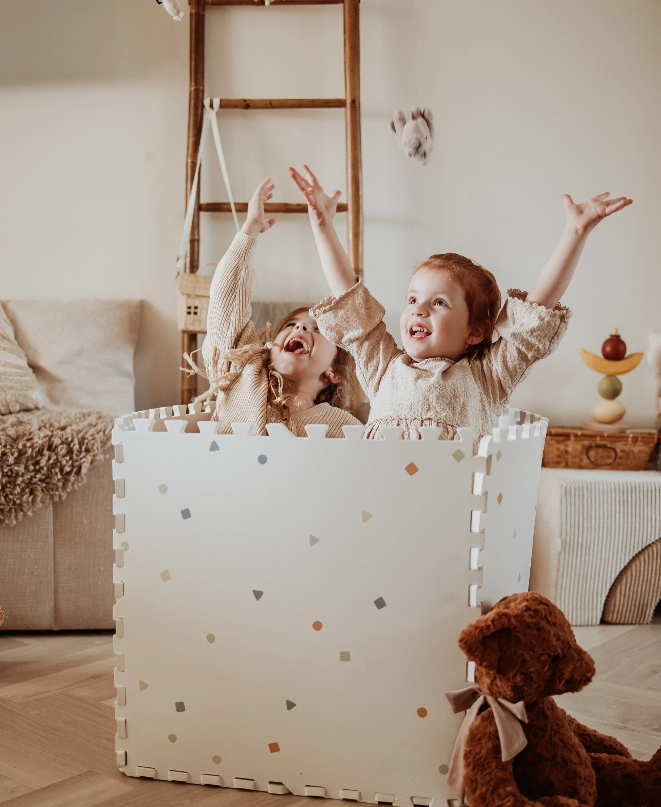 Play&Go | Puzzelmat EEVA Worldmap Colour 120 x 180 cm 6 Tegels