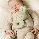 Nijntje | Rammelaar Miffy Green Flower Textiel Rattle Groen 