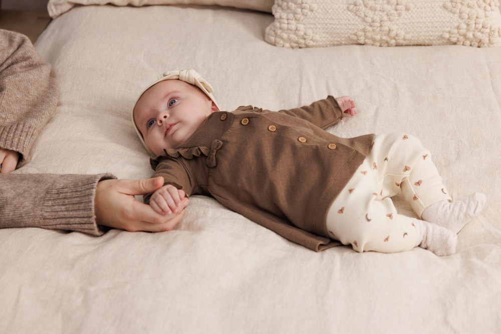 Feetje | Jurk Dancing In The Moonlight Bruin