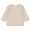Feetje | T-shirt Sleepy Sheepy Longsleeve Stripes Taupe Melange
