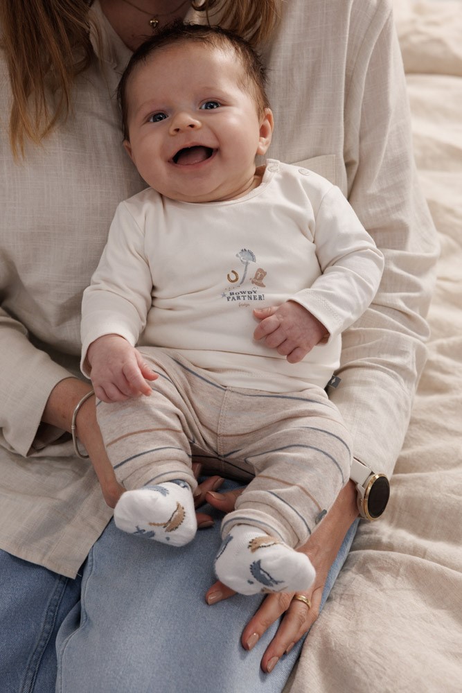 Feetje | T-shirt Howdy Longsleeve Off White