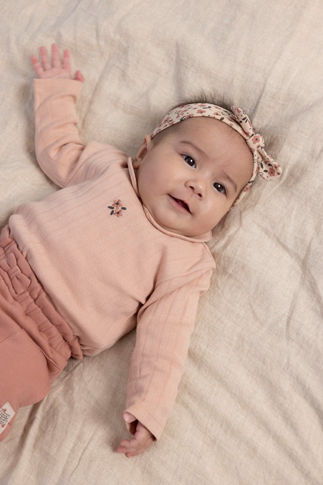 Feetje | T-shirt Woodland Bloom Longsleeve Roze