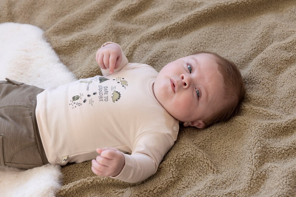 Feetje | T-shirt Rawrsome Longsleeve Off White