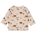 Feetje | T-shirt Wild World Longsleeve Taupe Melange