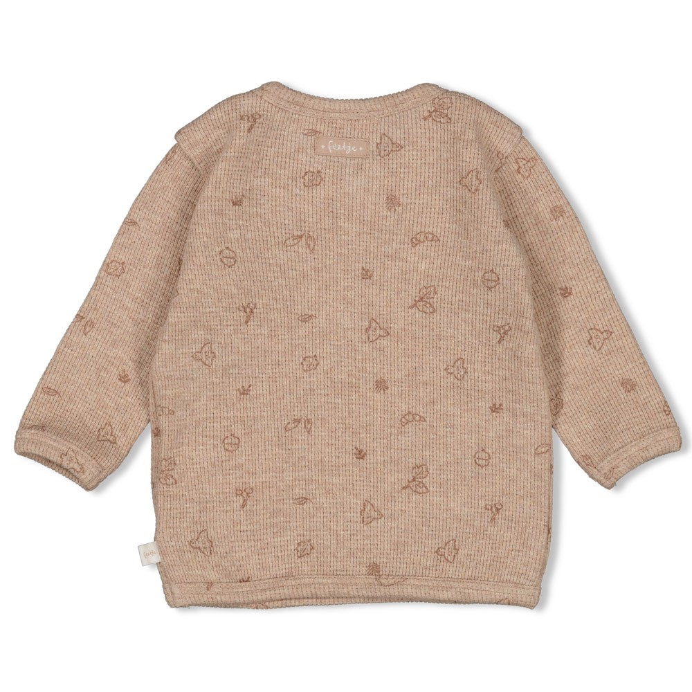 Feetje | T-shirt Fall Favorites Longsleeve Hazelnoot Melange